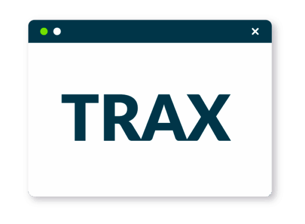 Trax Software Screen About Us - EcoClaim